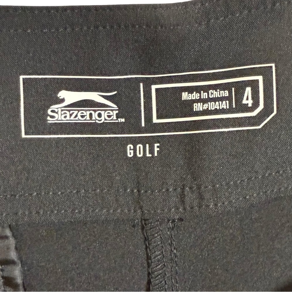 Slazenger Women's 5” Tech Shorts Black Size 4 - Picture 3 of 4
